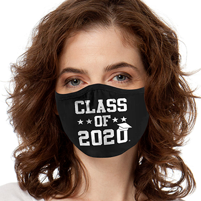 Class of 2020 FACE MASK 2-Ply Cover Your Face Masks