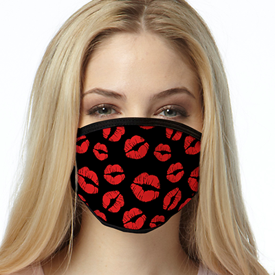 Lips Pattern FACE MASK Cover Your Face Masks