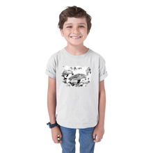 Load image into Gallery viewer, Kid&#39;s Dolphin Friends Solar Tee
