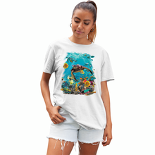 Load image into Gallery viewer, Adult Unisex Turtle Solar Tee
