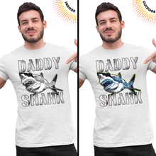 Load image into Gallery viewer, Adult Unisex Daddy Shark Solar Tee
