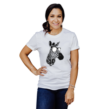 Load image into Gallery viewer, Adult Unisex Cool Zebra Solar Tee
