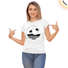 Load image into Gallery viewer, Women&#39;s Paradise Circle Solar Tee
