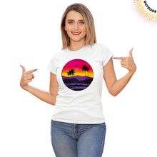Load image into Gallery viewer, Women&#39;s Paradise Circle Solar Tee
