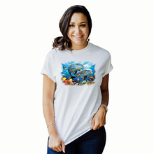 Load image into Gallery viewer, Adult Unisex Beneath The Waves Solar Tee
