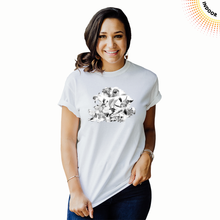 Load image into Gallery viewer, Adult Unisex Playful Dolphins Solar Tee
