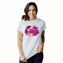 Load image into Gallery viewer, Adult Unisex Lovers Silhouette Solar Tee

