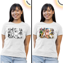 Load image into Gallery viewer, Women&#39;s Pet Party II Solar Tee
