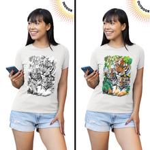 Load image into Gallery viewer, Women&#39;s By The Shady Pool Solar Tee
