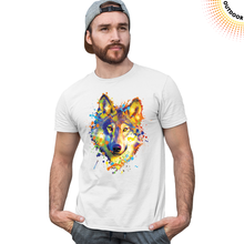 Load image into Gallery viewer, Adult Unisex Neon Wolf Solar Tee
