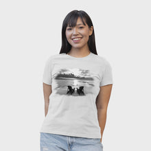 Load and play video in Gallery viewer, Women&#39;s Wish You Were Here Solar Tee
