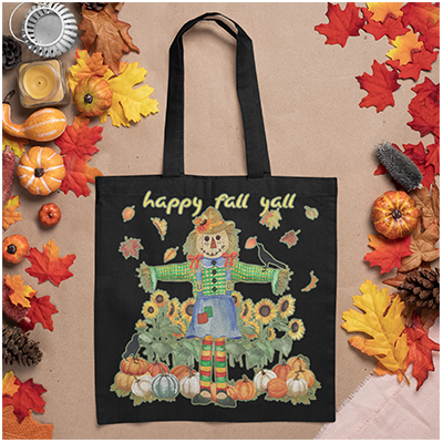 Free Gift Fall Time Tote Bag